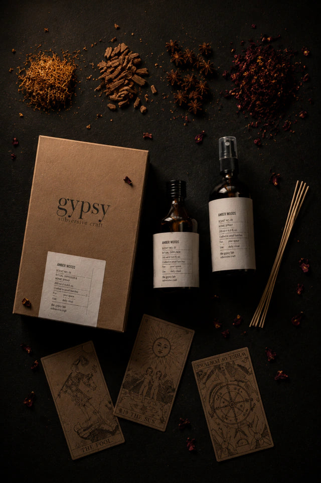 Gypsy Scent No.01 Ritual Set — flat lay completo