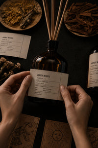 Gypsy Scent No.01 Ritual Diffuser, botella con varillas